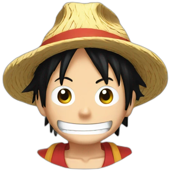 Luffy emoji