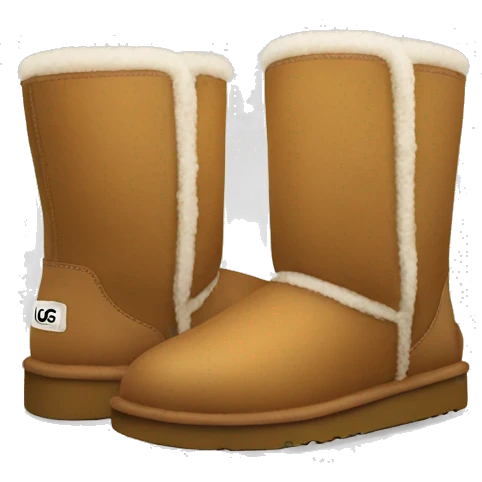 ugg boots  emoji
