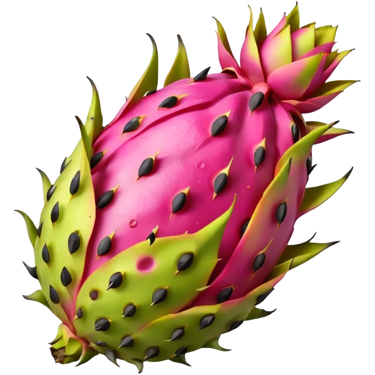 dragon fruit yellow emoji