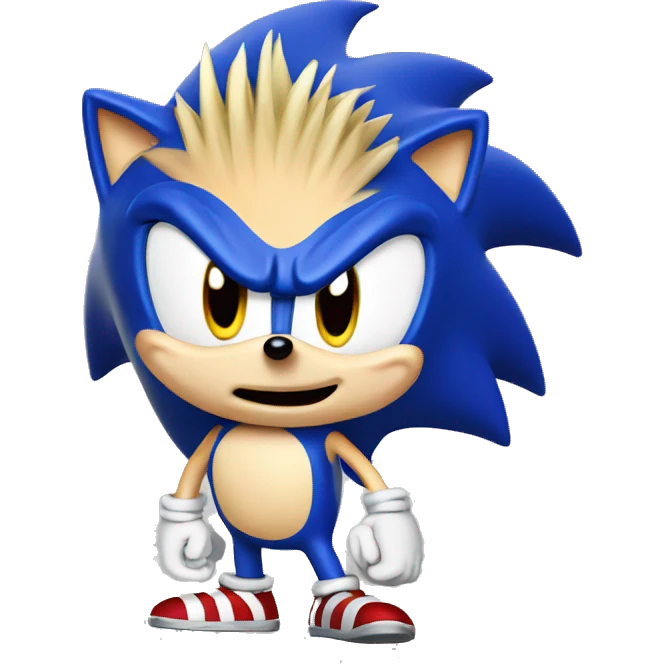 sonic hedgehog emoji