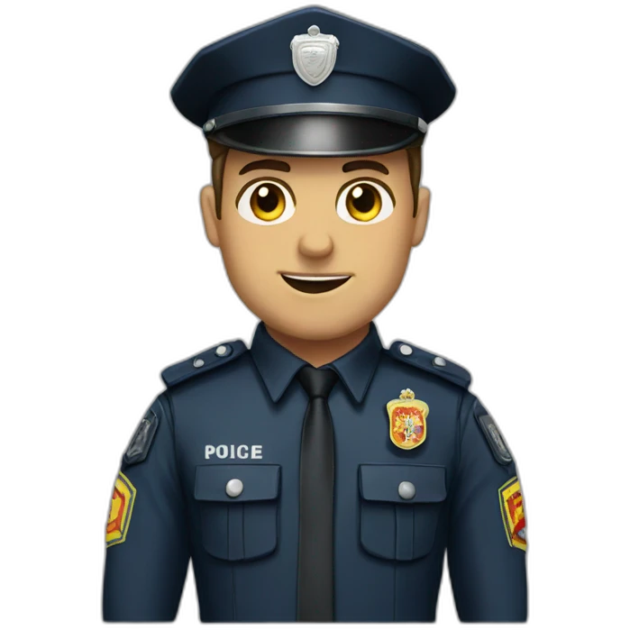 Spain police emoji
