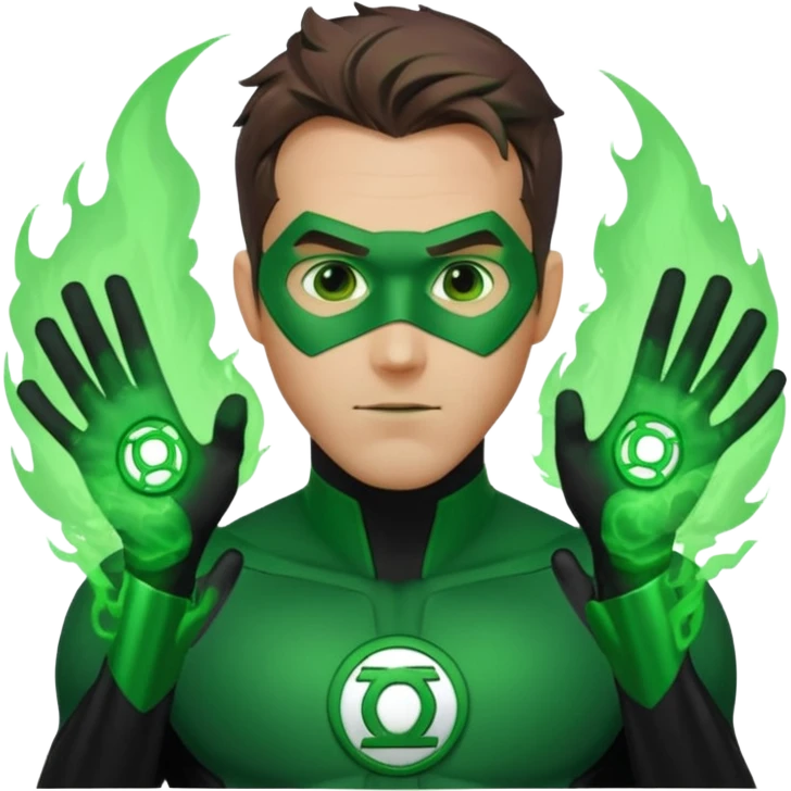 green lantern ryan reynolds emoji