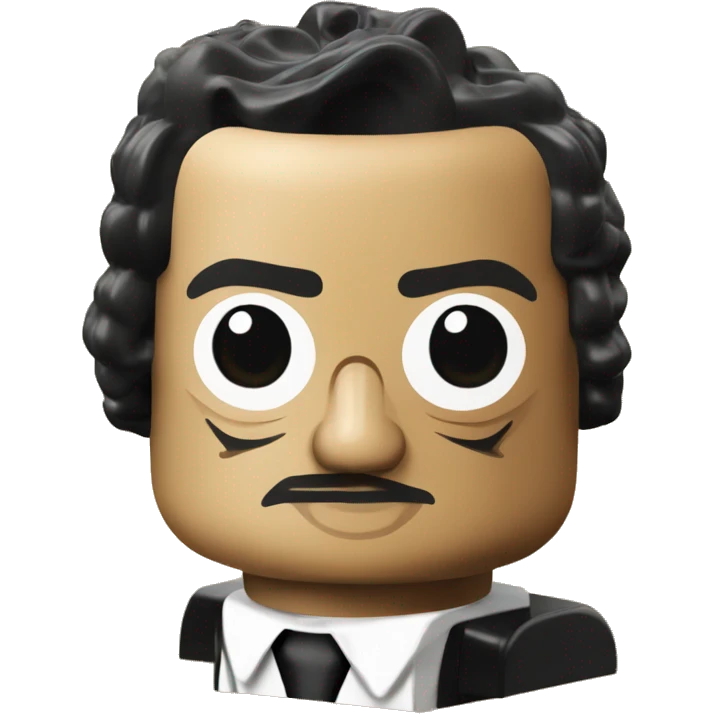salvador dali lego full body emoji