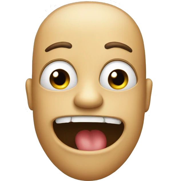 Stinky mouth emoji