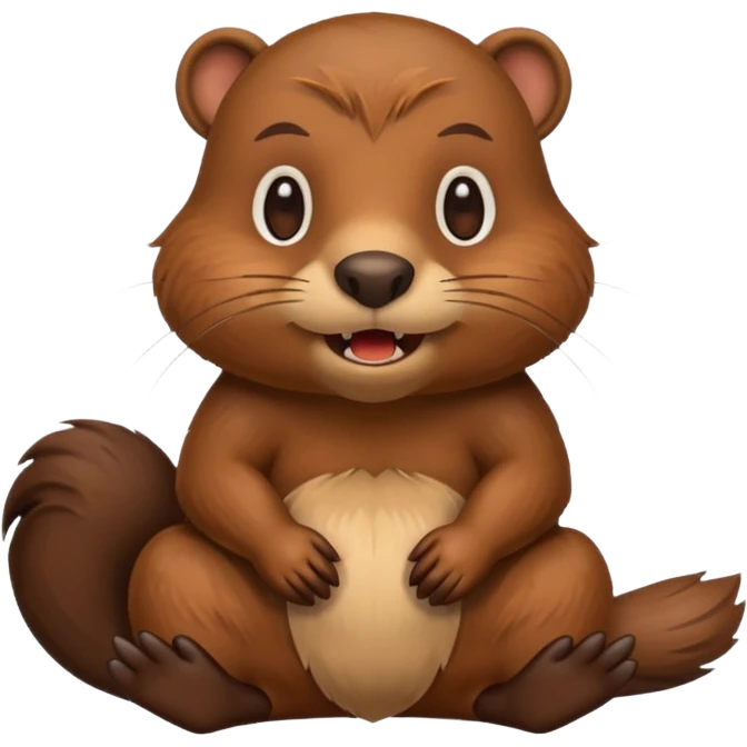 beaver emoji
