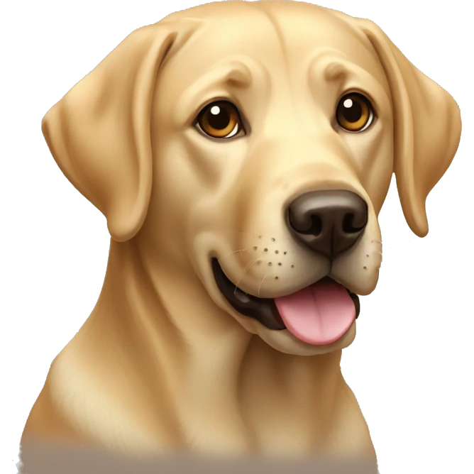 Labrador Retriever dog emoji