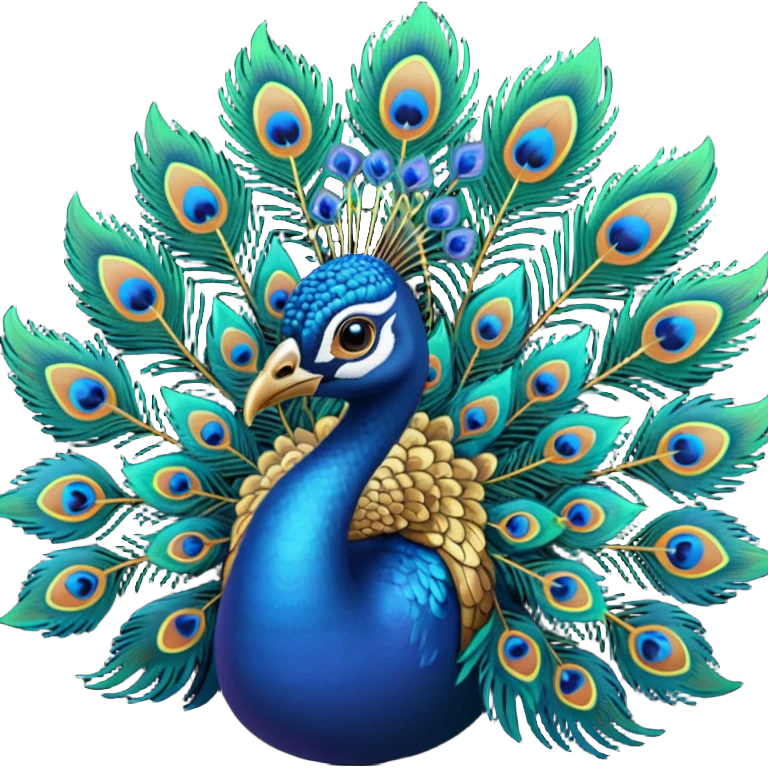 peacock emoji