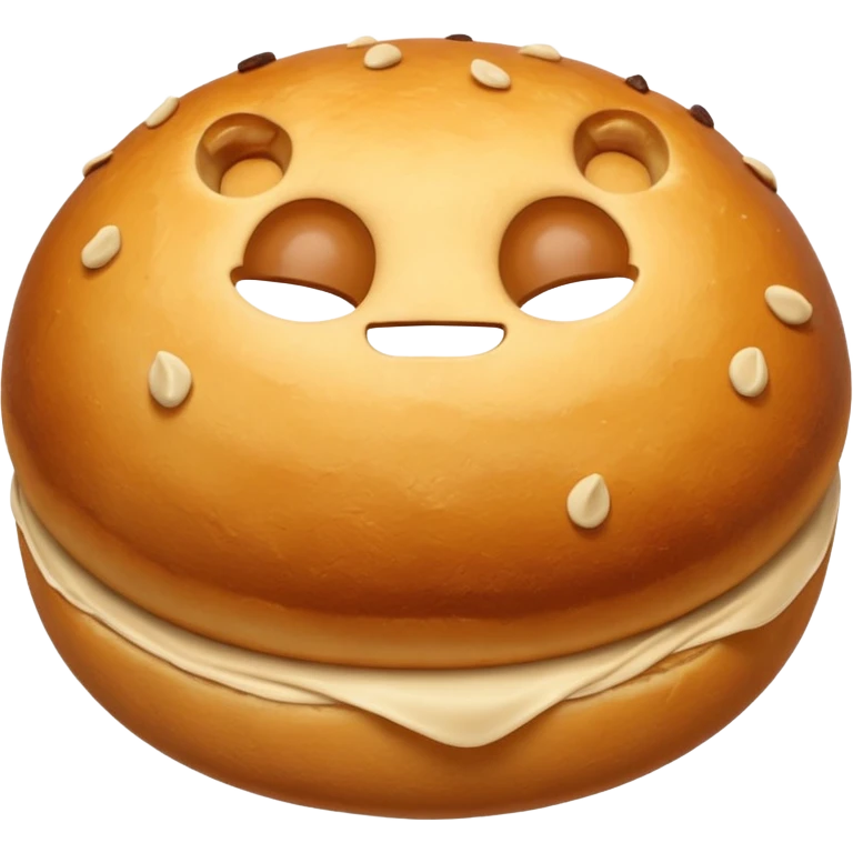baked Dough without face  emoji