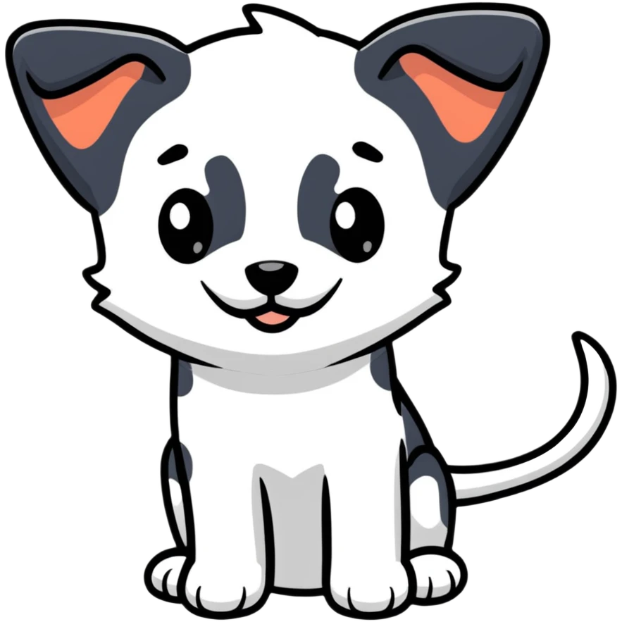 cute puppy emoji