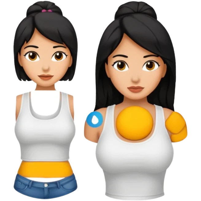 Bigger boobs latina emoji