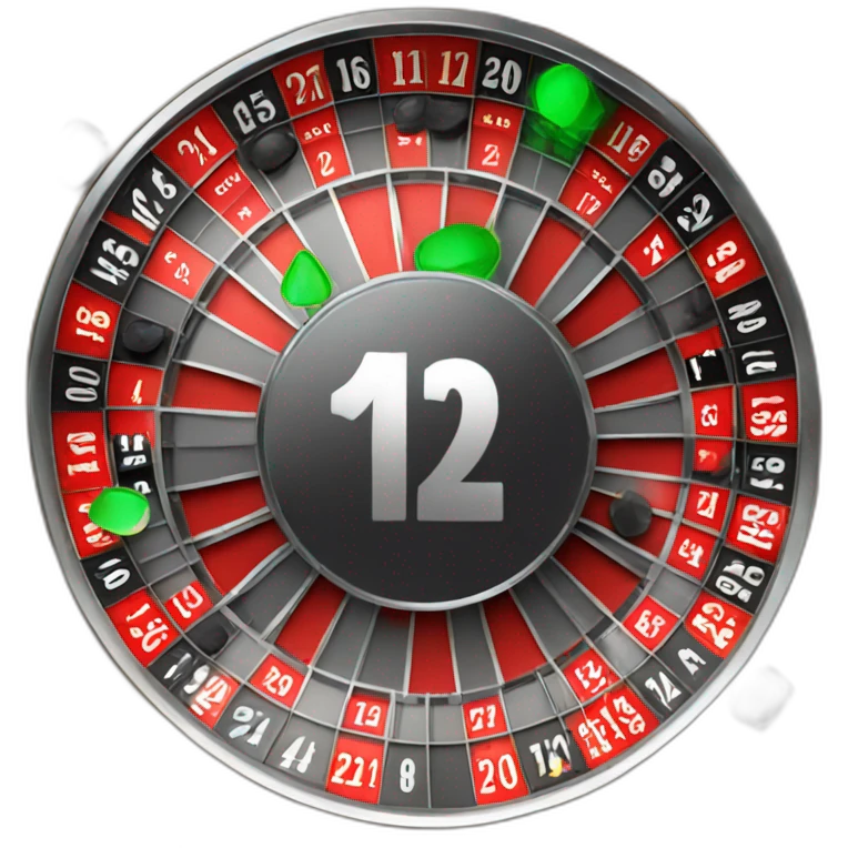 number 14 in casino roulette emoji