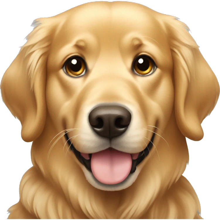 golden retriever emoji