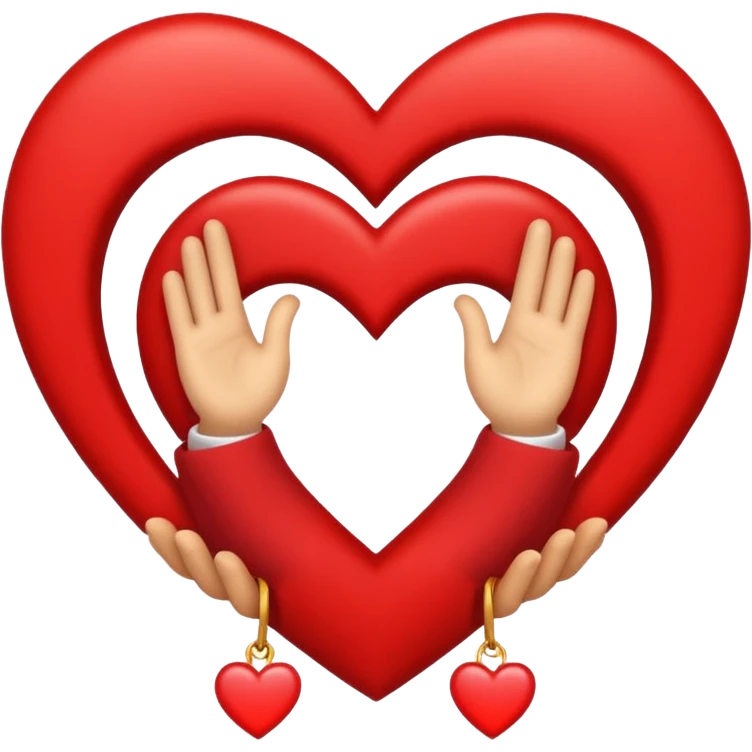 Quiero un emoji de amor y paz con la palomita encerrada en un círculo y un corazón  emoji