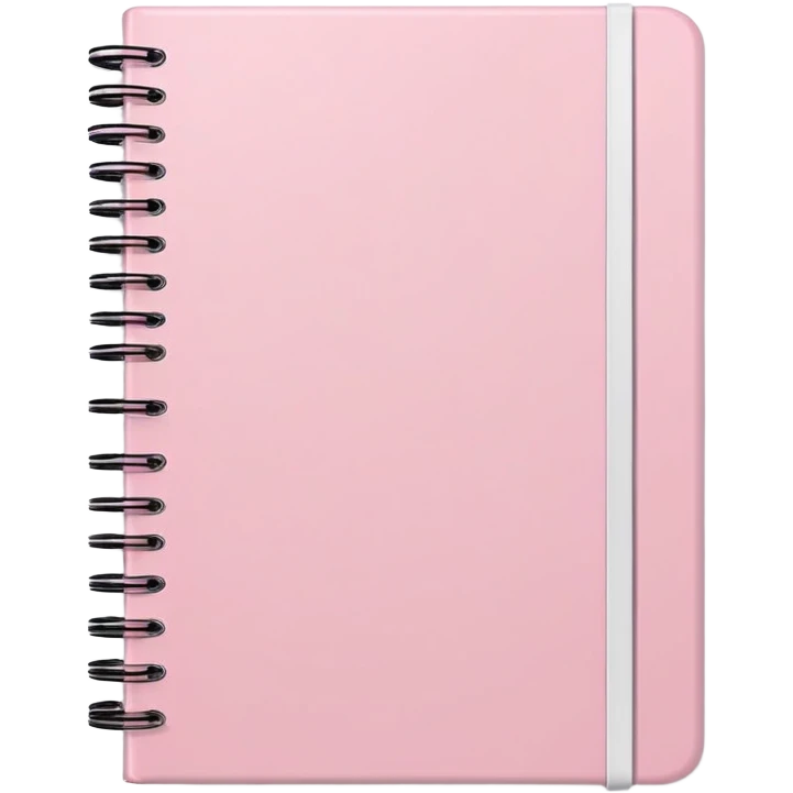 Light Pink Notebook emoji