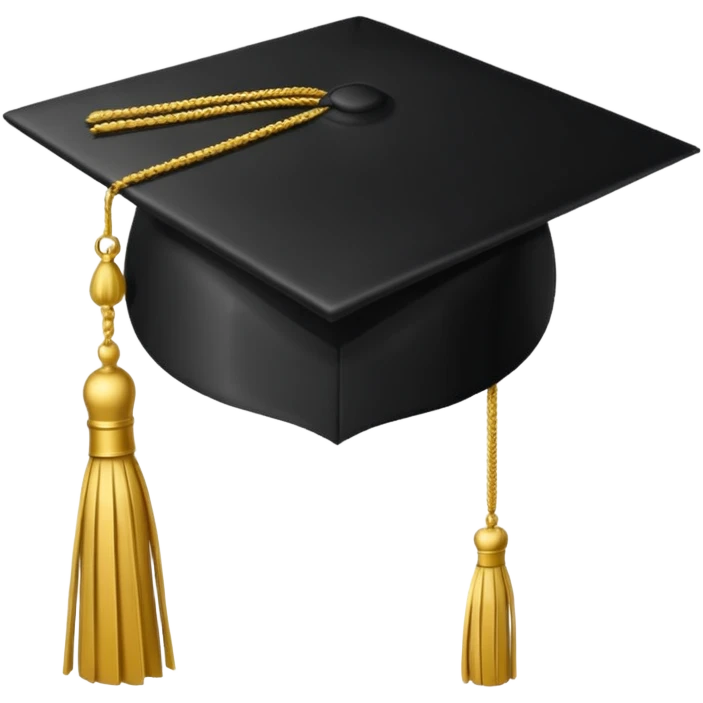 master's degree emoji