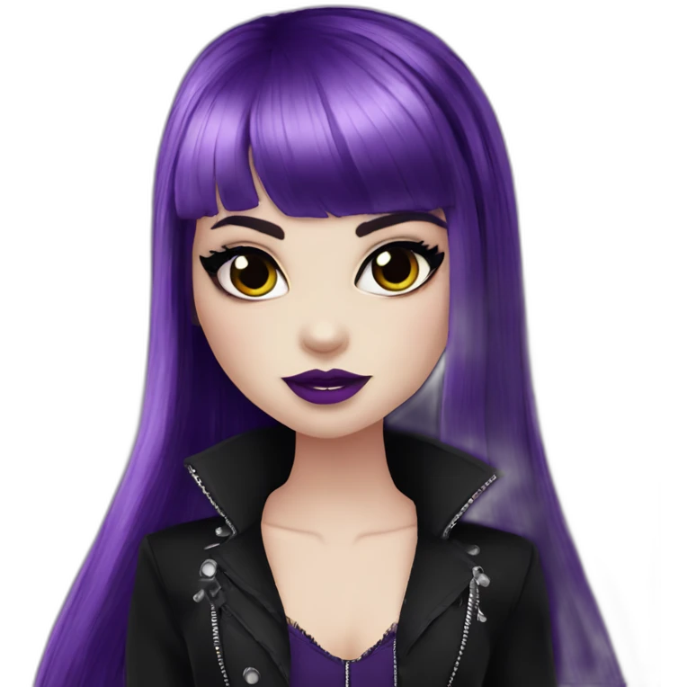 Elissabat-vampire-monsterhigh-goth-romantic-bangs-hair-purple-black emoji