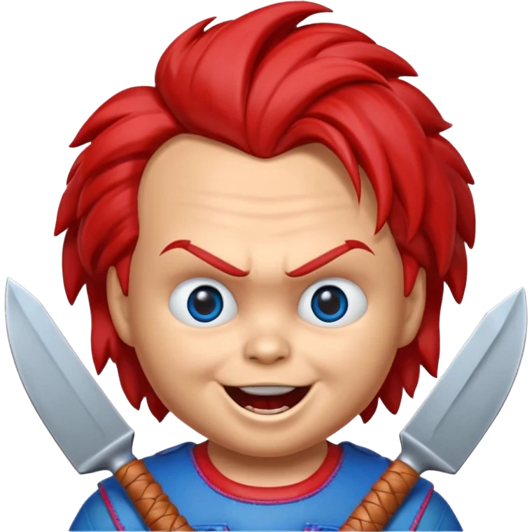 Un emojin de chuky emoji