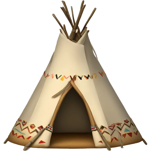 Teepee emoji