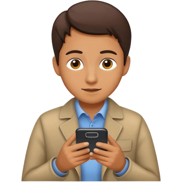 One hundred percent is texting  emoji