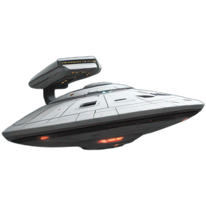 Star Trek spaceship emoji