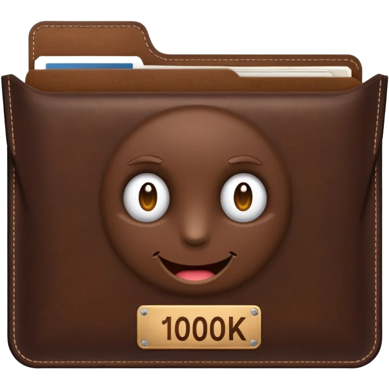 ordner mit der aufschrift "€100k" emoji