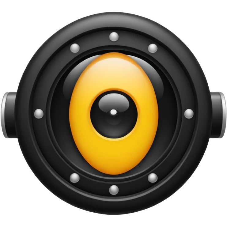 create a black hail camera aperture emoji di 24px emoji