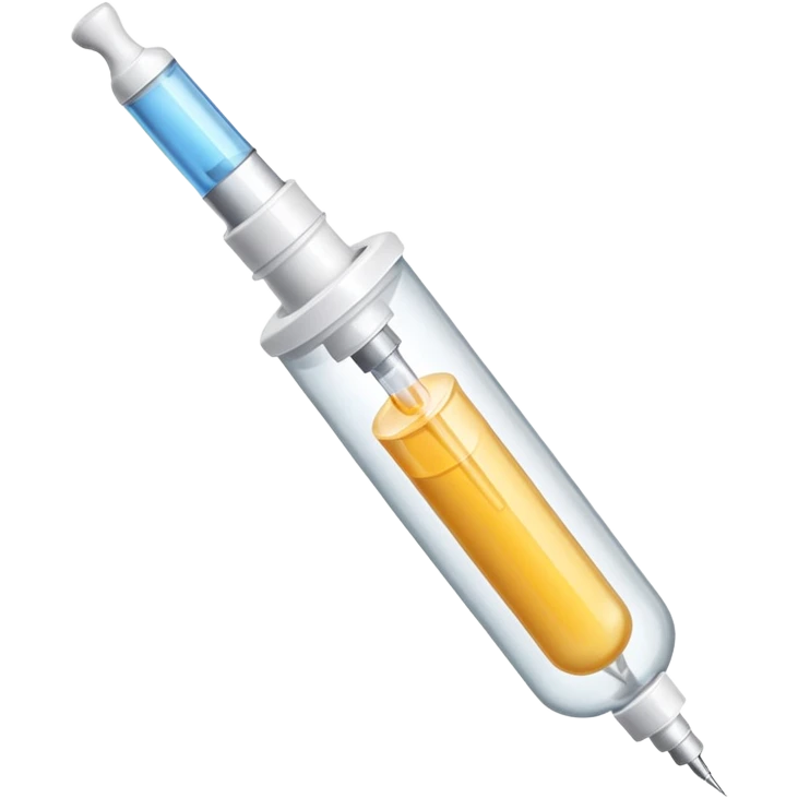 cream medicine in a syringe emoji