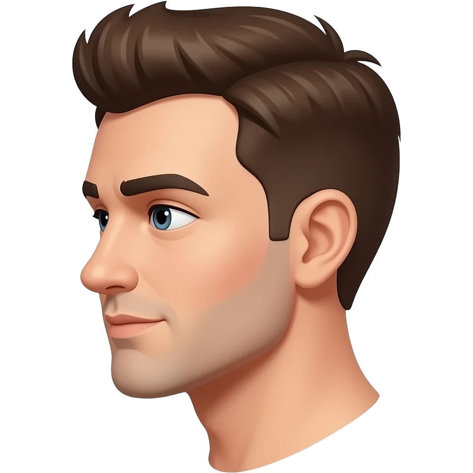 generate a men emoji who turned the face left emoji