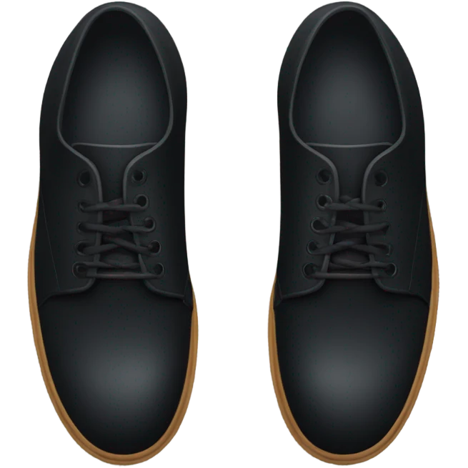 Black shoes  emoji