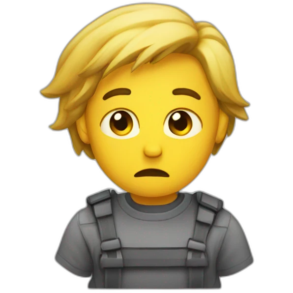 Sad javascript emoji