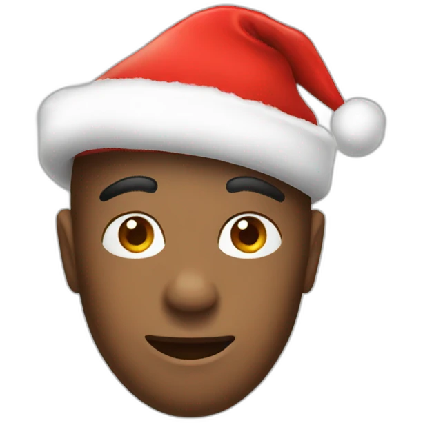 santa hat emoji