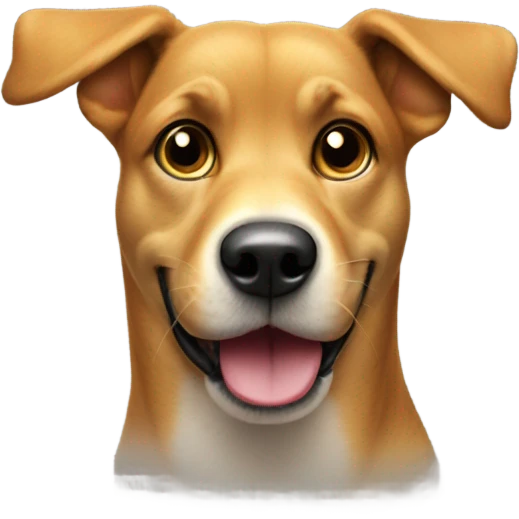 A lite bright with the words dog emoji