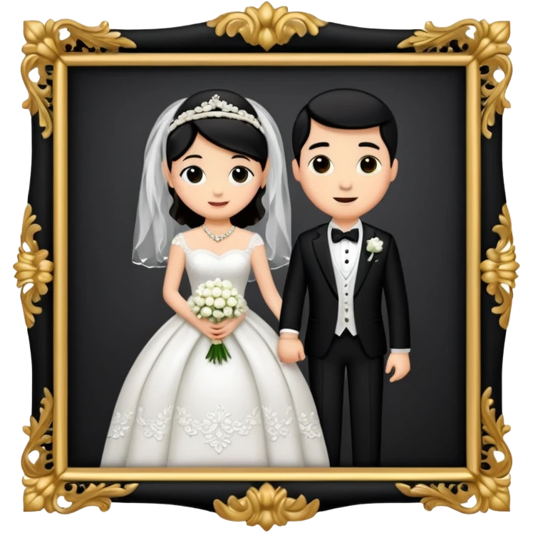 Wedding bid emoji