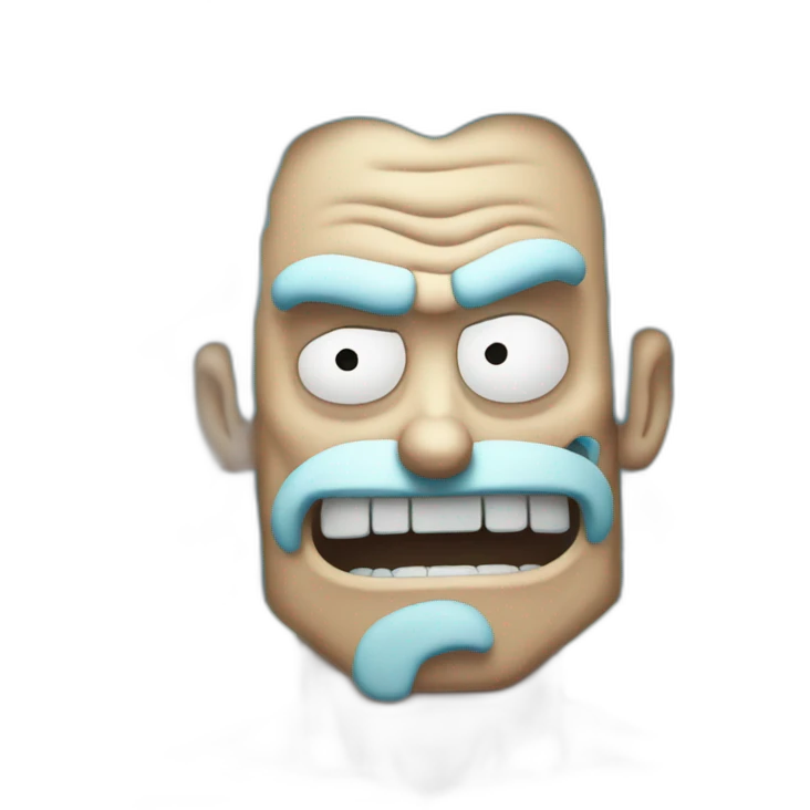 Buff Rick Sanchez emoji