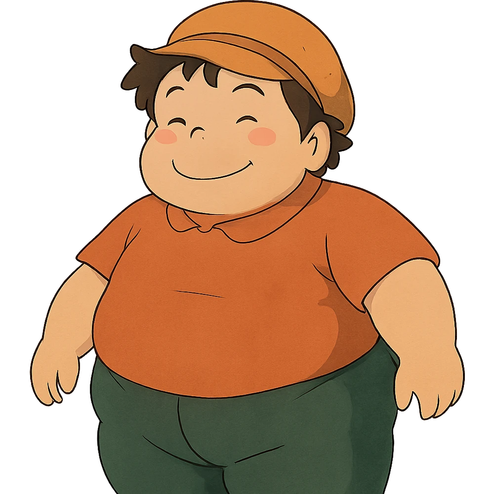chubby character emoji