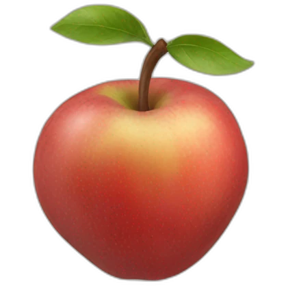 Manzana podrida emoji