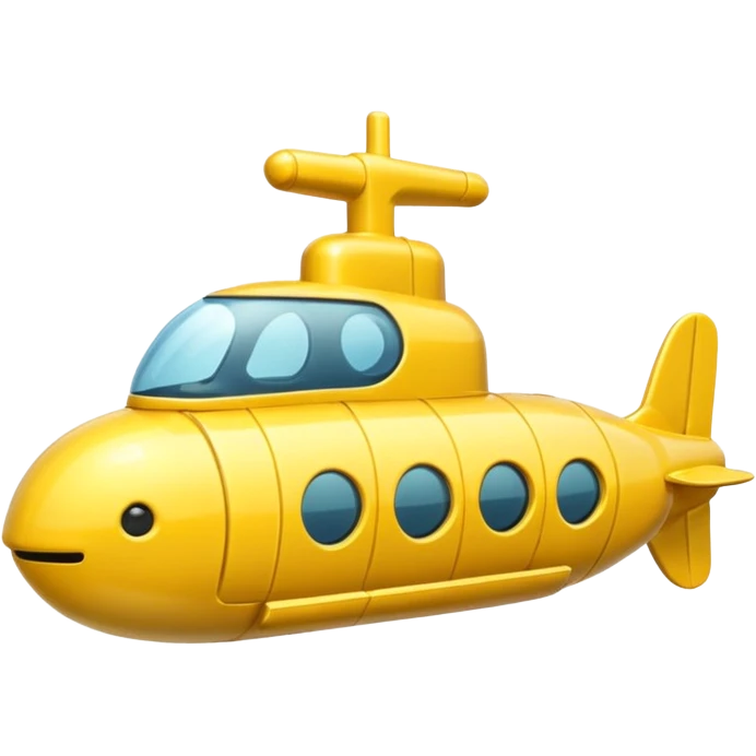 mini submarine in cartoon  emoji