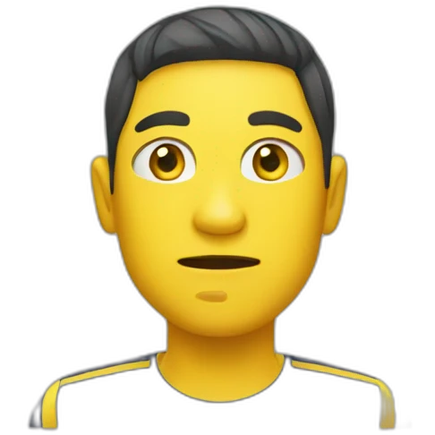 yellow card emoji