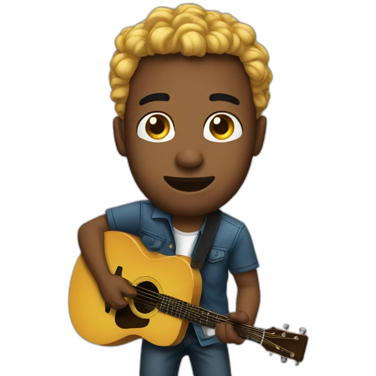 Chanteur emoji