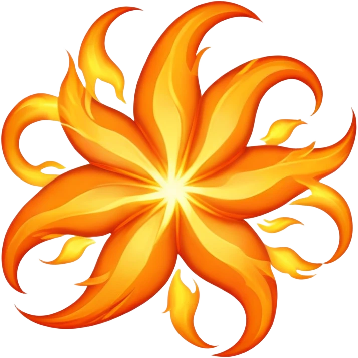 flame star emoji