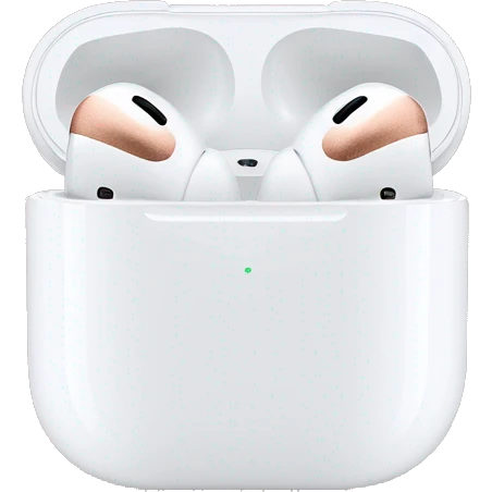 Rose gold AirPods Max emoji