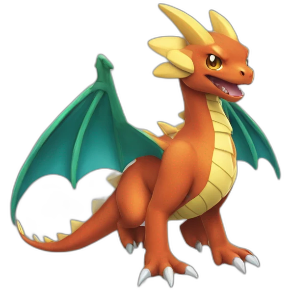 Dracofeu pokemon emoji