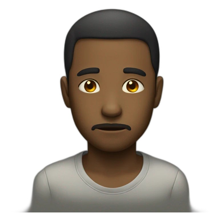 Triste emoji