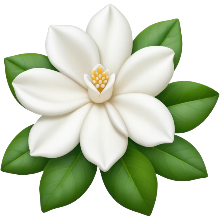Gardenia blanca emoji