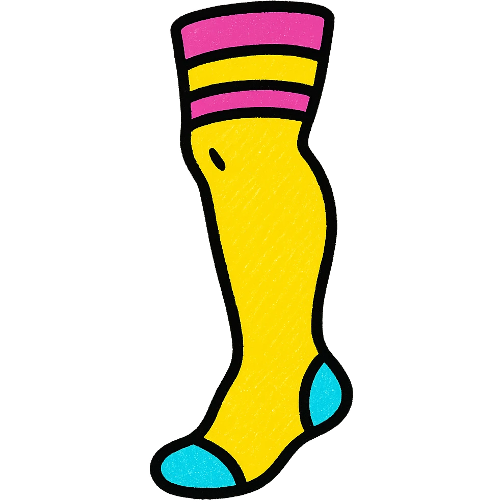 sexy thigh-high socks emoji
