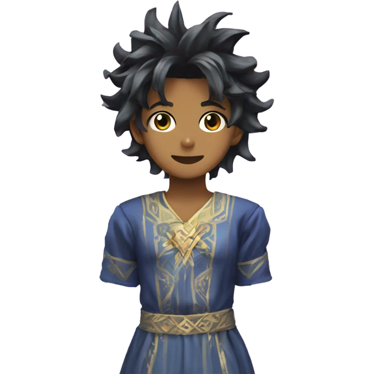 yagi yusei with a dress emoji