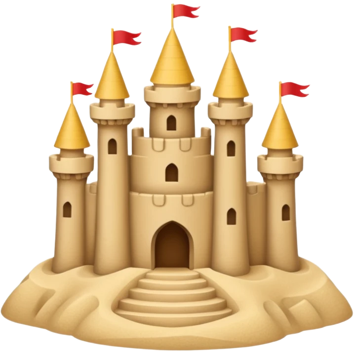sand castle emoji