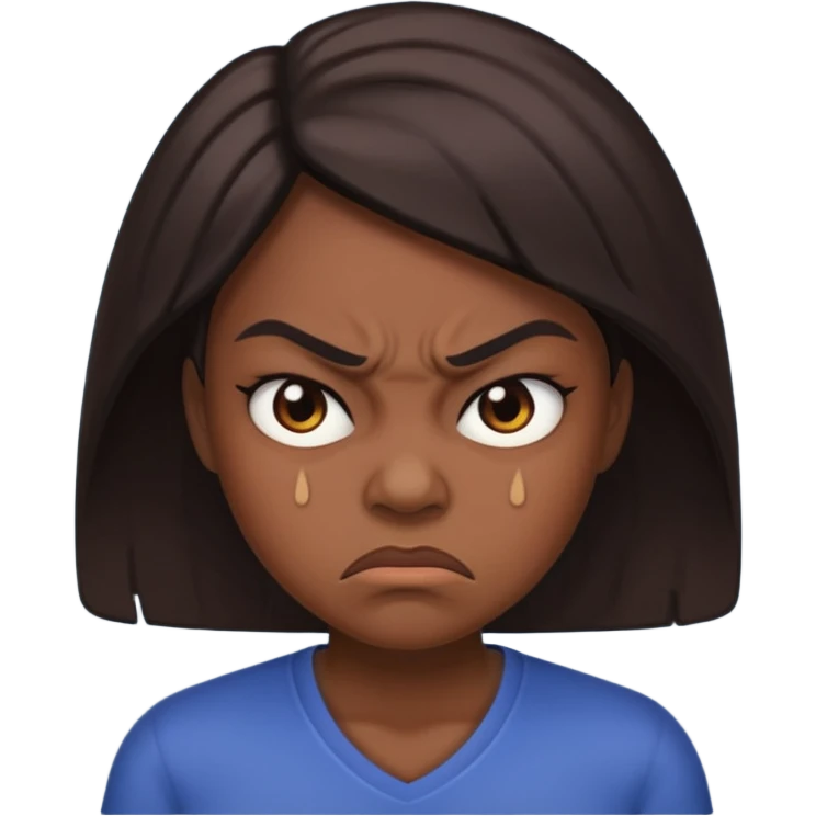 😠🙅🏽‍♀️ emoji