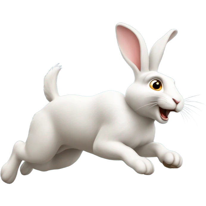 Rabbit running  emoji