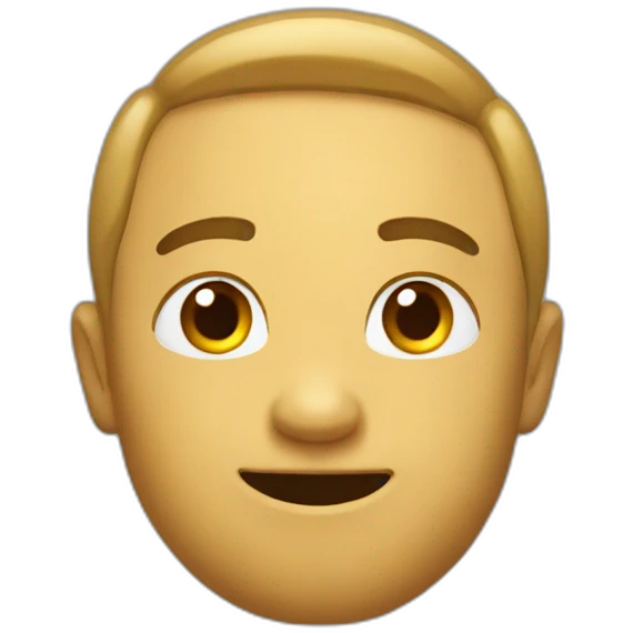 Emojie avec un strabisme emoji